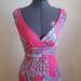 Lilly Pulitzer Dresses | Lilly Pulitzer Sloan Maxi | Color: Blue/Pink | Size: Xs