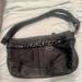 Coach Bags | Coach Black Pebbled Leather Shoulder Bag Purse With Chain Detail | Color: Black | Size: Os