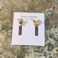 Kate Spade Jewelry | Kate Spade Gold Butterfly Rhinestone Clip On Earrings | Color: Gold | Size: Os