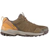 Oboz Sypes Low Leather B-DRY Hiking Shoes - Men's Wide Wood 12 76101-Wood-Wide-12