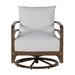 Summer Classics Malibu Swivel Patio Chair w/ Cushions | 31.625 H x 30 W x 36.25 D in | Wayfair 313380+C939H4240W4240