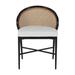 Summer Classics Havana Side Outdoor Chair in Black | 30.5 H x 23 W x 22.5 D in | Wayfair 351184+C4406101N