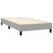 Ebern Designs Bryanie Bed Frame Box Spring Platform Bed Mattress Foundation Bedroom Fabric Upholstered/Polyester in Gray | Wayfair