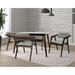 George Oliver 47" PROMO DINING TABLE SET Wood/Upholstered in Brown | 29 H x 35.5 W x 47 D in | Wayfair 1754F6D9A73640EEAE7C987F65037491