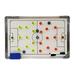 Murray Sporting Goods Magnetic Soccer Dry Erase Coaches Clipboard | Large Soccer Magnet Lineup Coaching Strategy Tactics Board