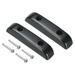 Plastic Bass Thumb Rest Finger Rest Black for Precision Bass Jazz Bass Bridge Guitar with Screw 2pcs