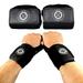 Wrist Wraps (Professional Quality) Powerlifting Bodybuilding Weight Lifting Wrist Supports for Weight Training - Solid Black