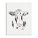 Stupell Industries Dairy Cow Farm Animal Sketch Style Drawing Drawing Print Unframed Art Print Wall Art Design by Valerie Wieners