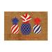 Yubnlvae Independence Day Welcome Decorative Floor Mat Living Room Door Mat Home Independence Day Decorative Rug home decor