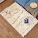 Hxroolrp Home Decor Carpet Wool Imitation Sheepskin Rugs Non Slip Bedroom Shaggy Carpet Mats