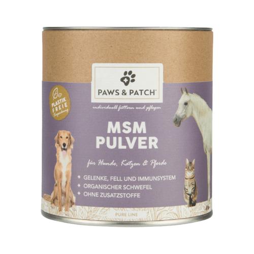 400g PAWS & PATCH MSM Pulver Einzelfuttermittel Hund