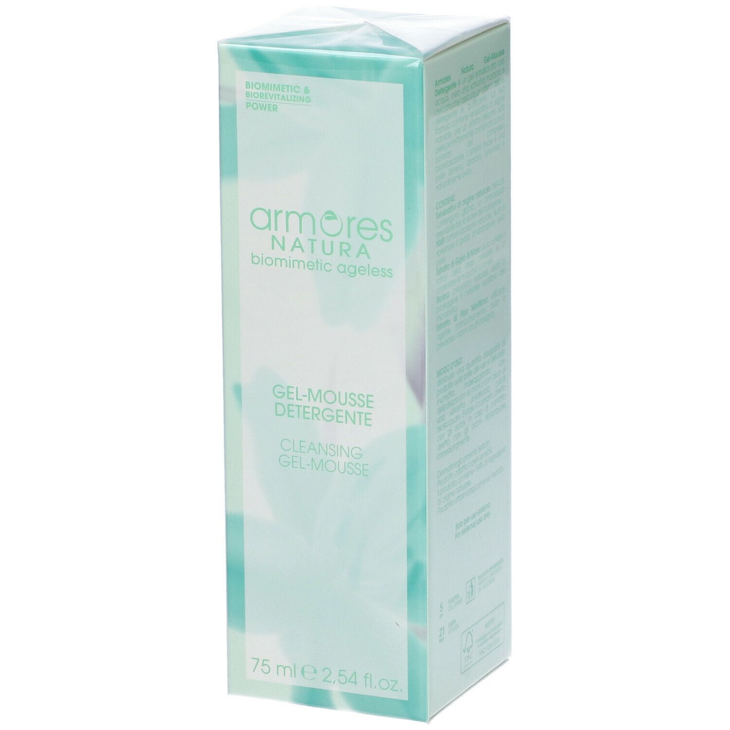 Armores Natura Biomimetic Ageless Gel-Mousse Detergente 75 ml Gel dete