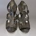 Michael Kors Shoes | Michael Kors, Silver Sparkle Dress Shoes Heels. Size 10 Medium | Color: Silver | Size: 10