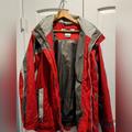 Columbia Jackets & Coats | Columbia Thermal Comfort Omni-Heat Interchange Coat | Color: Gray/Red | Size: M