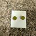 Kate Spade Jewelry | Kate Spade Green Gem Earrings | Color: Gold/Green | Size: Os