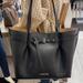 Michael Kors Bags | Michael Kors Emilia Large Pebbled Leather Tote Bag Black | Color: Black/Gold | Size: Large