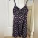American Eagle Outfitters Dresses | American Eagle Floral Dress | Color: Black | Size: 2