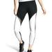 Athleta Pants & Jumpsuits | Athleta High Rise Precision Tight Black & White Mesh Sheer Color Block Sz Small | Color: Black/White | Size: S