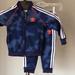 Adidas Matching Sets | Adidas - 'Primegreen' Baby Boys Jacket & Pants | Color: Blue/Green/Orange/Tan/White | Size: 9-12mb