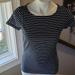 Ralph Lauren Tops | Lauren By Ralph Lauren Striped Top | Color: Blue/White | Size: L