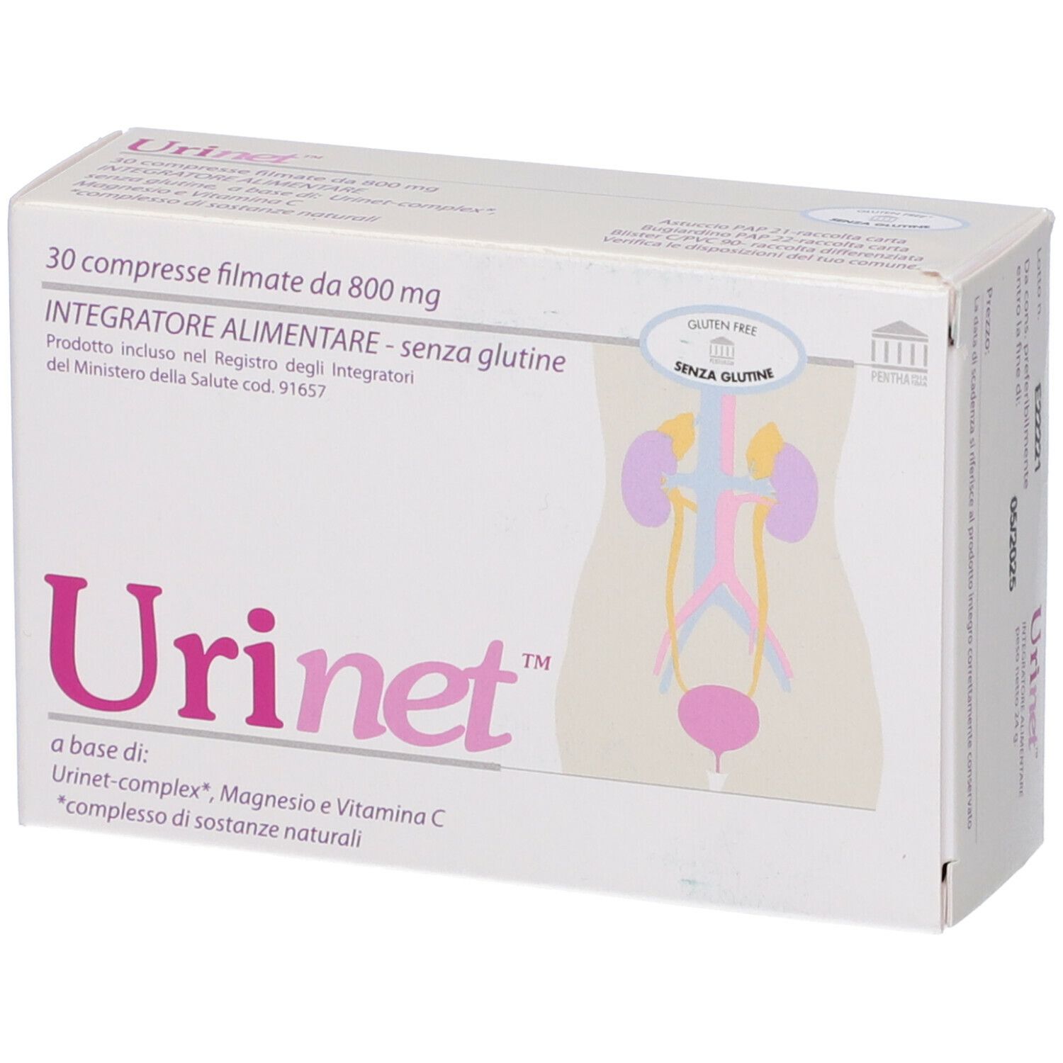 Urinet 30 Compresse Filmate 24 g