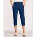 Blair Women's ClassicEase Stretch Capris - Blue - 12 - Misses