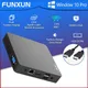 FUNXUN – MINI PC Windows 10 Pro avec processeur Intel N3350 6 go de RAM wi-fi double écran 4K