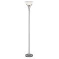 5222SS Linea Satin Silver Floor Lamp