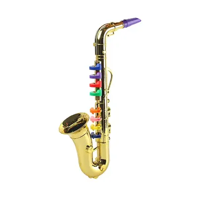Mini jouet de saxophone pour enfants trompent avec son en plastique jouets musicaux pour enfants