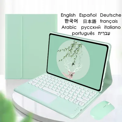 TouchSub Keyboard Case Mouse pour Xiaomi Redmi Pad Patch Lado Keyboard Cover Funda Redmi Pad 2022