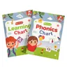 My Player Learning Chart and Phonics Chart Set English GROLearning Poster Flashcards Worksheet