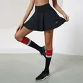 Jupes courtes taille haute en nylon élastique vêtements de sport entraînement course à pied