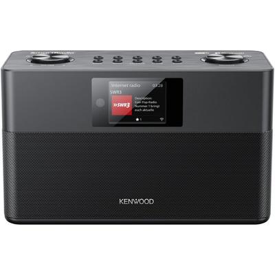 CR-ST100S-B Smart Rad. dab+ Bluetooth usb, black - Kenwood Image