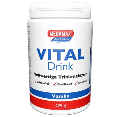 Megamax Vital Drink Vanille Pulver 425 g Image