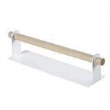 LowProfile Organizer Rack Adhesive Paper Towel Holder Under Cabinet For Kitchen Bathroom