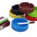 XIUH Silicone Round Ashtray Eco-Friendly Colorfull Silicone Rubber Black