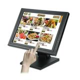 Mkyiongou 15 Inch Touch Screen Cash Register Monitor Displayer Lcd Vga Pos Led Screen