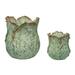 Millwood Pines Villano 2 Piece Resin Pot Planter Set Resin/Plastic | 18 H x 16 W x 16 D in | Wayfair 2F0CAB86C9C848AE978A2E27E1D558C1