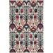 White 130 x 94 x 0.5 in Area Rug - Bungalow Rose 7'10 X 10'10" Transitional Oriental Area Rug, Ivory Polypropylene | 130 H x 94 W x 0.5 D in | Wayfair