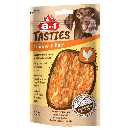 6x85g 8in1 Tasties Hühnerfilets Hundesnacks