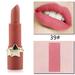 MIARHB MISS ROSE 12 Color Star Matte Lipstick Easy To Color Lipstick Lip Makeup