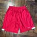 Nike Bottoms | Nike Boys Red Mesh Basketball Short Size L | Color: Red | Size: Lb