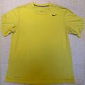 Nike Shirts | Mens Nike Dri Fit Shirt | Color: Yellow | Size: L