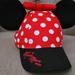 Disney Accessories | Minnie Mouse Disney Parks Youth Hat | Color: Black/Red | Size: Youth 54-57cm