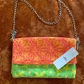 Urban Outfitters Bags | Nwt 2 Urban Outfitters Terrycloth Bags | Color: Green/Orange | Size: Os