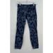 Athleta Pants & Jumpsuits | Athleta Powervita Capri Leggings Women's Size Xsp Blue Tie Dye Salutation | Color: Blue | Size: Xs