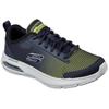 Sneaker SKECHERS "DYNA-AIR-BLYCE", Herren, Gr. 46, blau (navy, kombiniert), Textil, casual, Schuhe, mit Farbverlauf, Freizeitschuh, Halbschuh, Schnürschuh