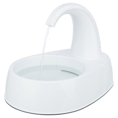 Trixie Trinkbrunnen Curved Stream 2,5l Katze Wasserhahn-Optik