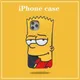 Coque de téléphone Simpson Cartoon pour iPhone coque arrière 13 12 11 Pro Max Mini Poly XS