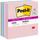 Post-it&reg; Super Sticky Recycled Notes - Bail Color Collection